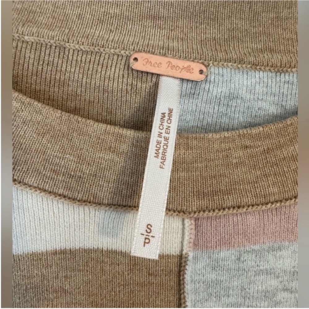 Free People Multicolor Knit Top - Picture 6 of 7